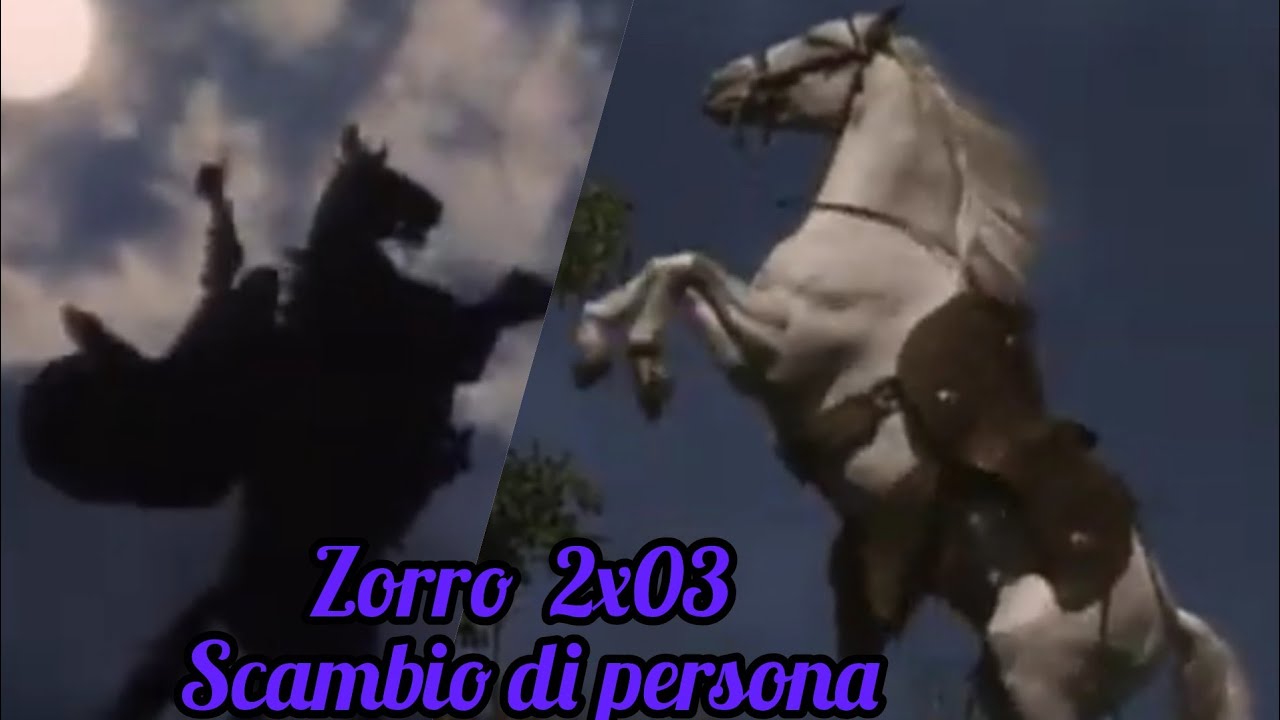 ZORRO - SCAMBIO DI PERSONA 2x03 (2^serie tv)