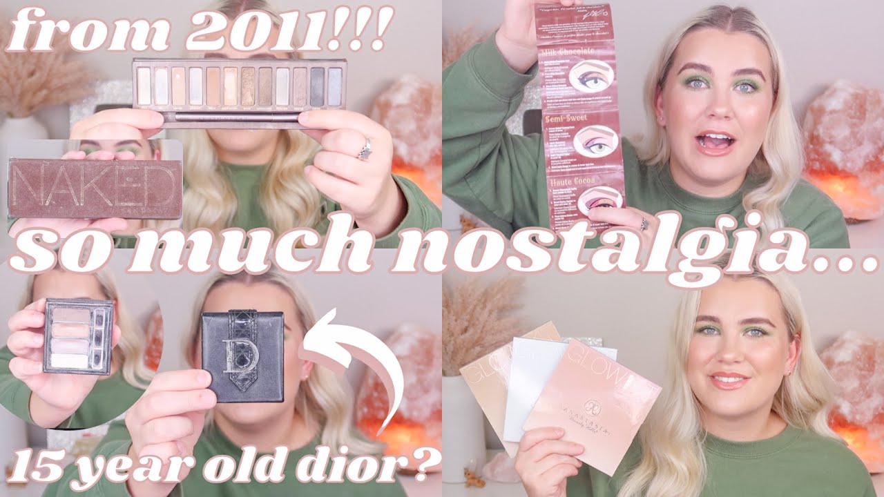 SHOWING YOU MY OLDEST MAKEUP! *trip down memory lane* | Paige Koren