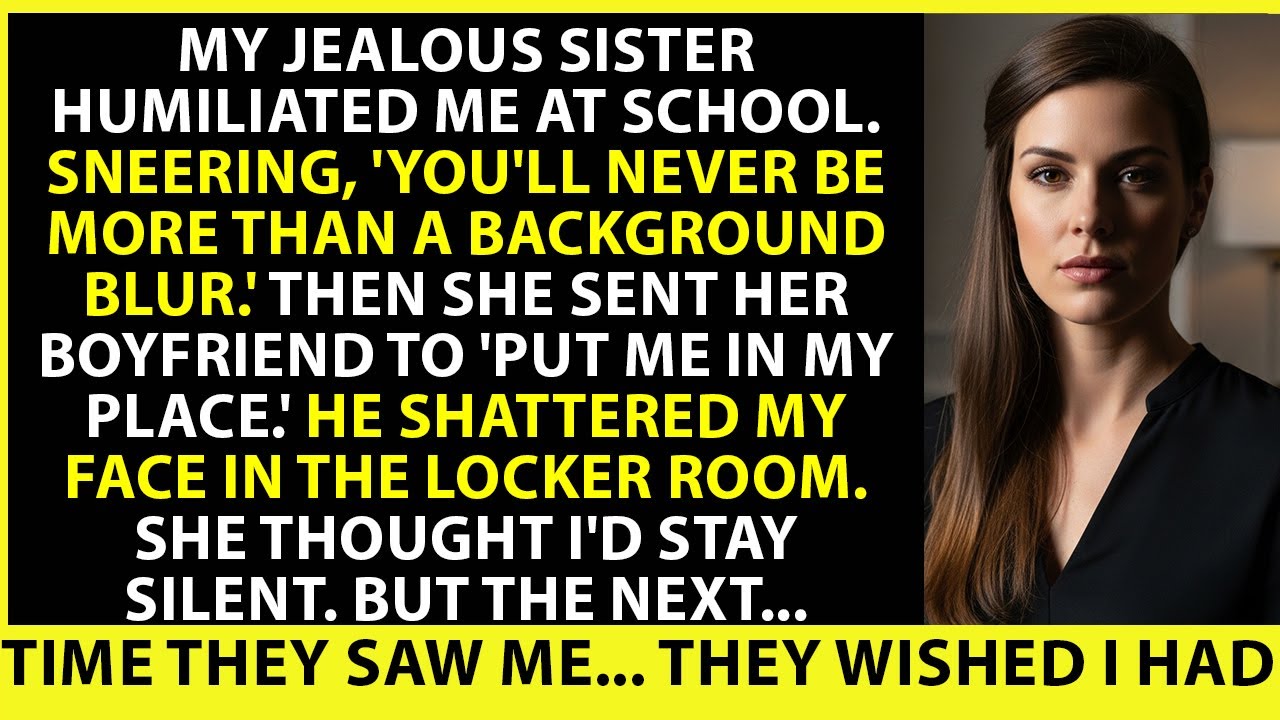My Jealous Sister Had Her Boyfriend Shatter My Face—Thought I’d Stay Silent. She Wished I Had