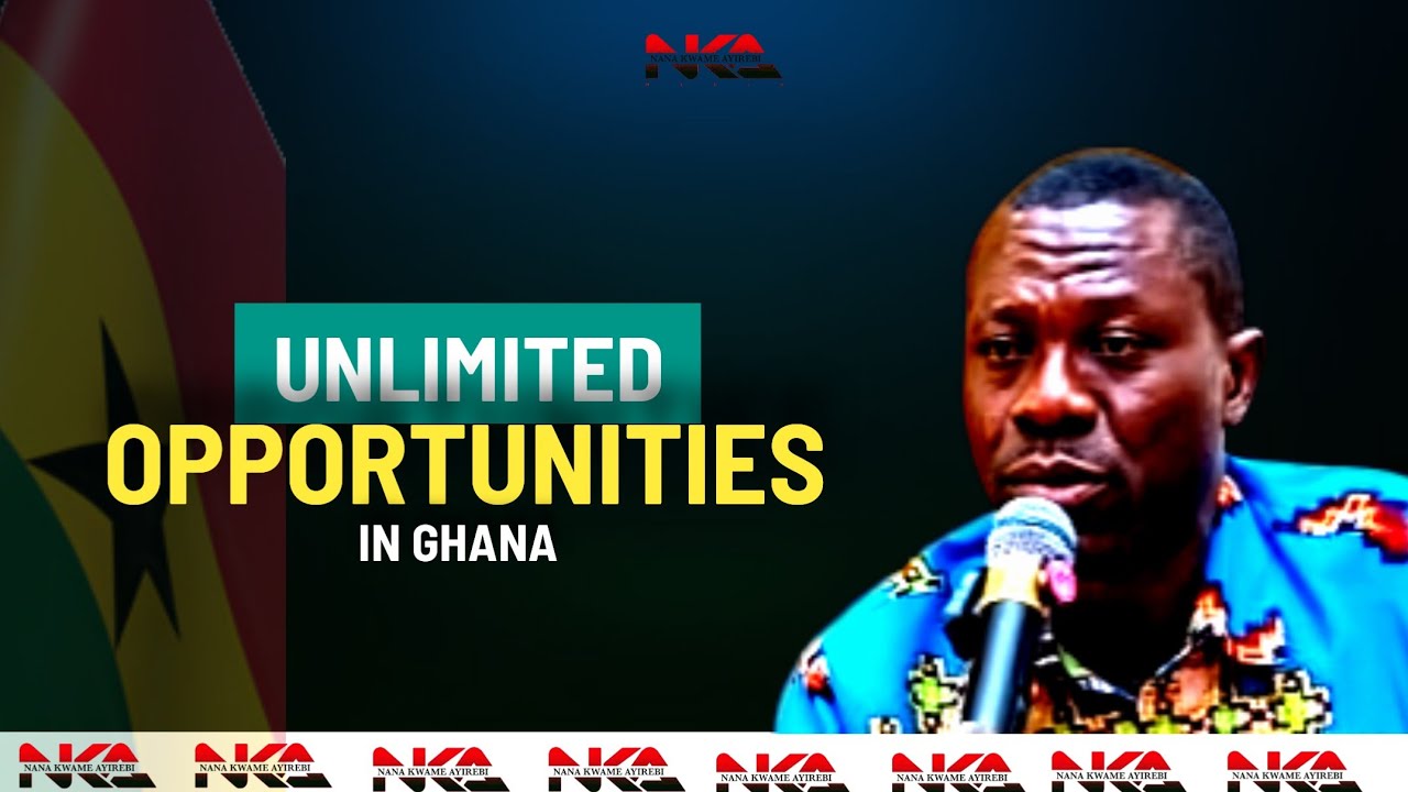 UNLIMITED OPPORTUNITIES: Why Africans are not seeing the opportunities around them.