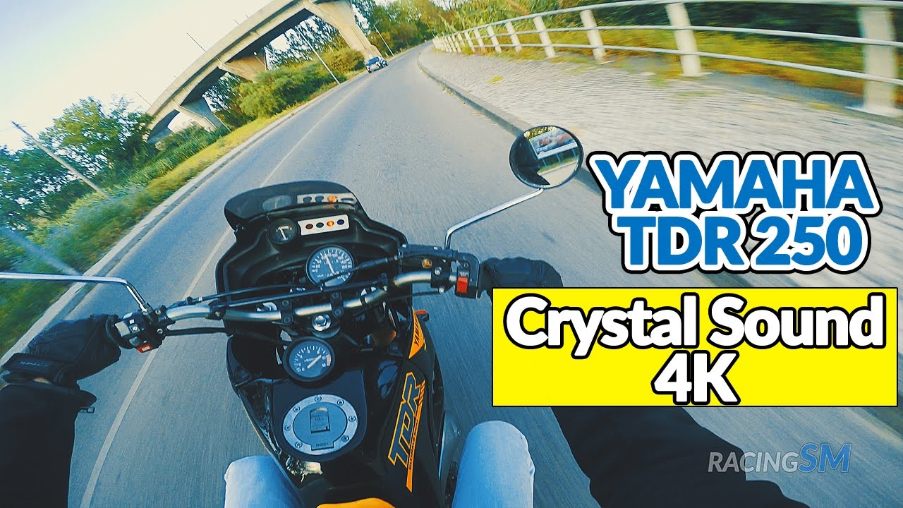 YAMAHA TDR 250 || 2T Crystal Sound [4K]