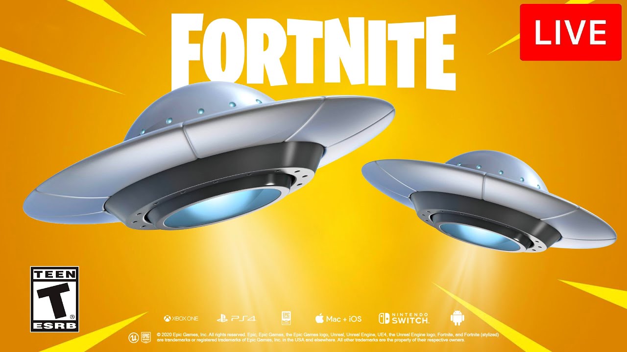 🔴 [LIVE] *NEW* FORTNITE UFO LIVE EVENT! (SEASON 7)