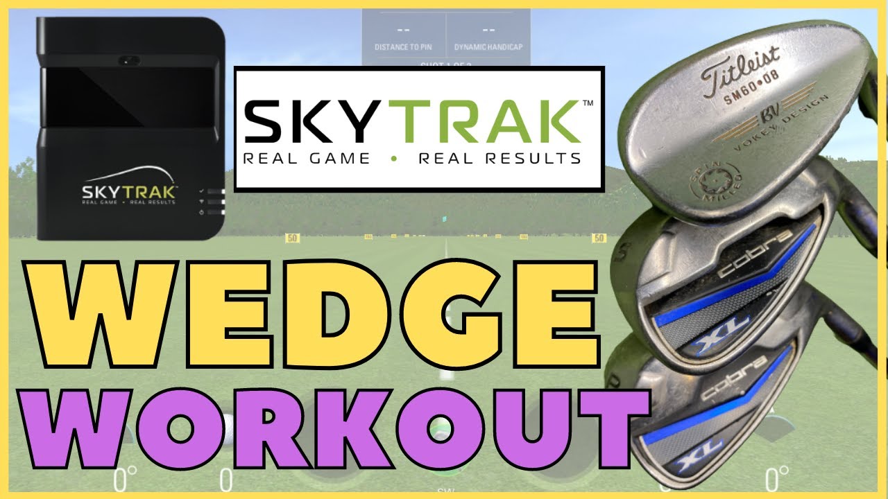 Structured Wedges Practice Routine: SkyTrak Home Golf Simulator