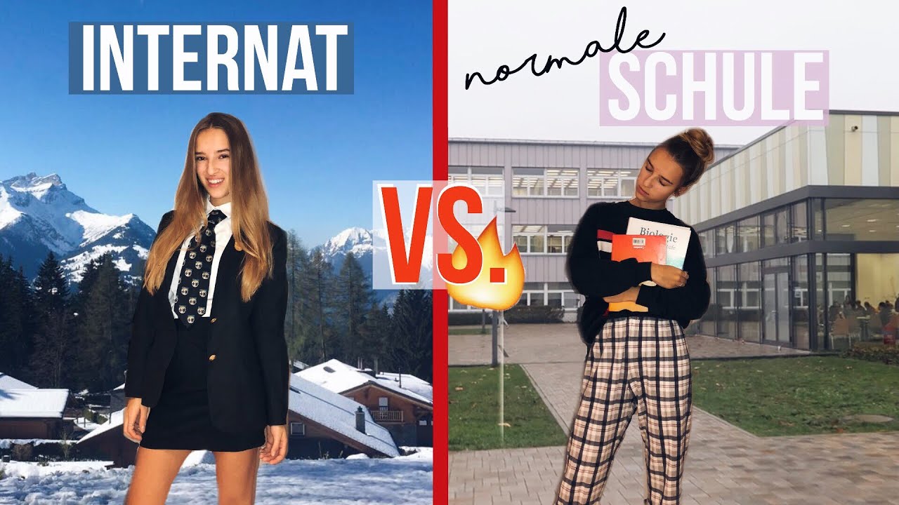 Alltag im Internat vs. normaler Alltag Vlog //Hannah