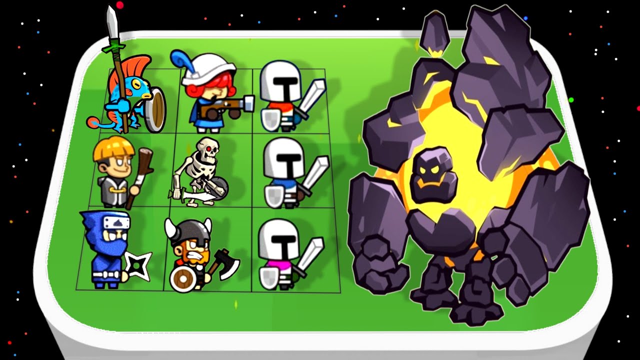BABY ARCHERY WARRIOR VS ALL MEGA MONSTER _ Mrge War Legion Monster, New Gameplay