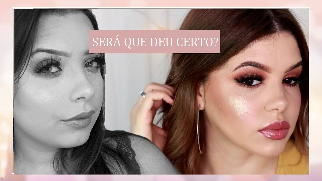 IMITEI A MAKE DA ILKA CABRAL S&Oacute; OUVINDO 👂
