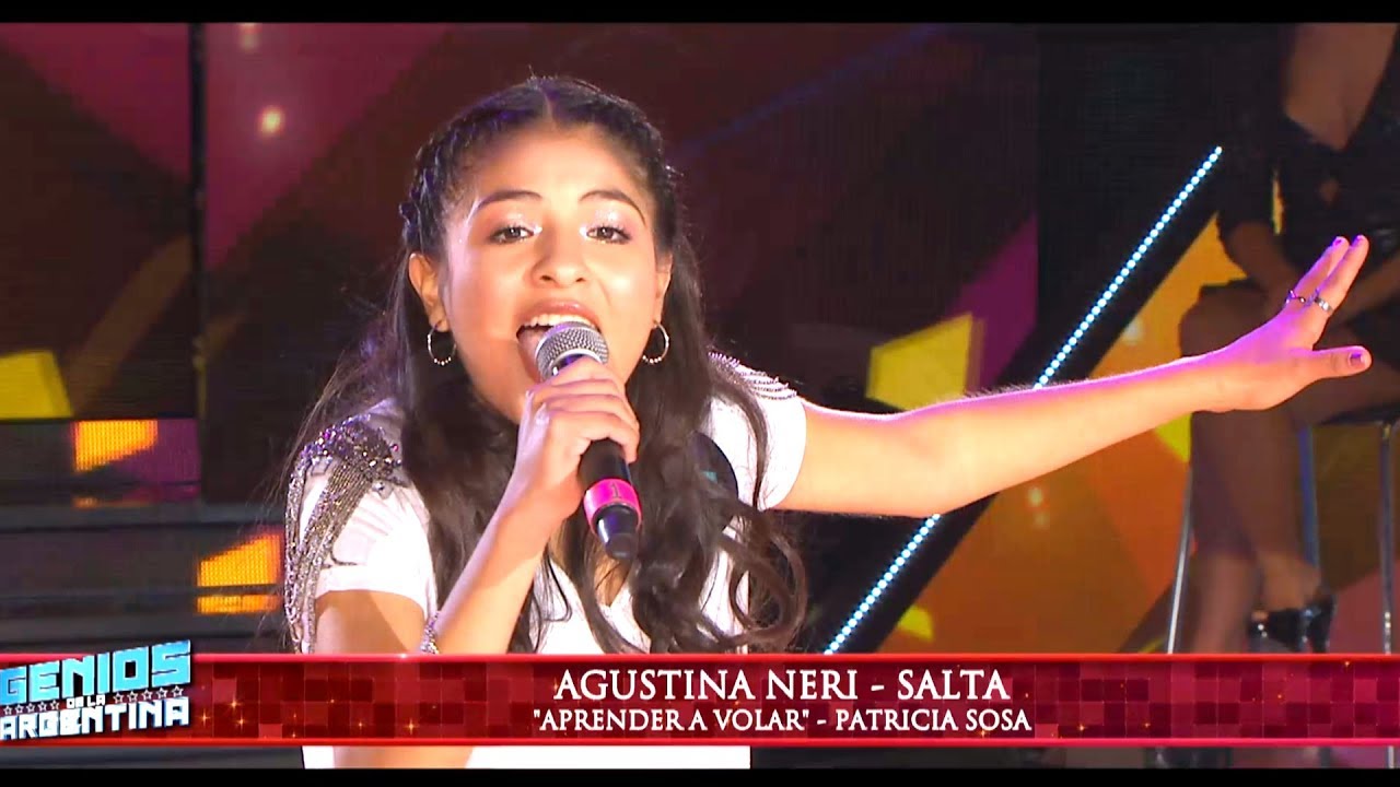 Agustina Neri de Salta la rompió cantando 