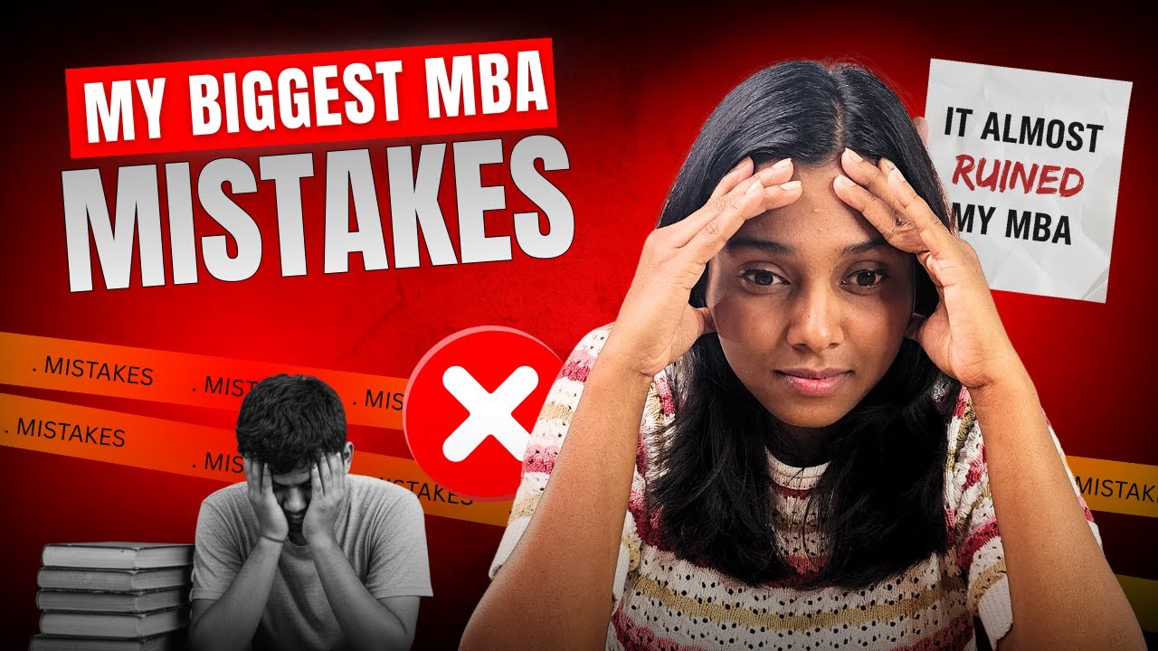 MBA Mistakes I Regret | What I’d Do Differently at IIMB (Watch Before Starting Yours!)