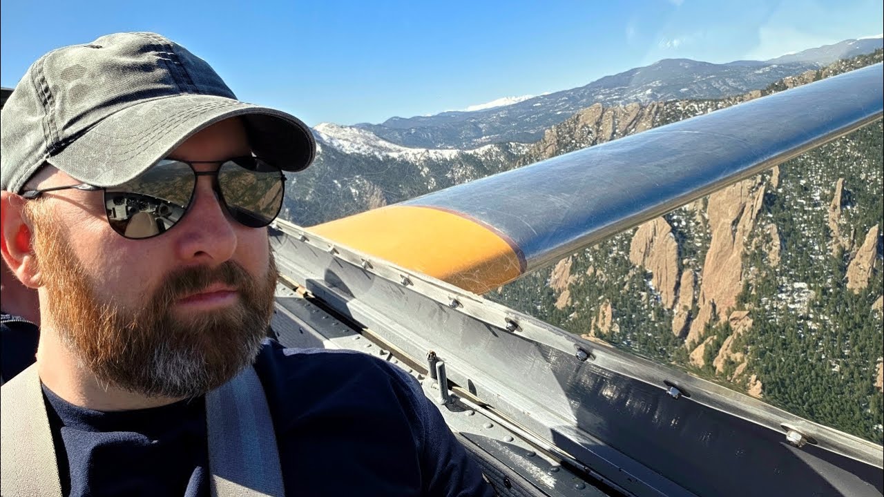 TOWED out by a PLANE