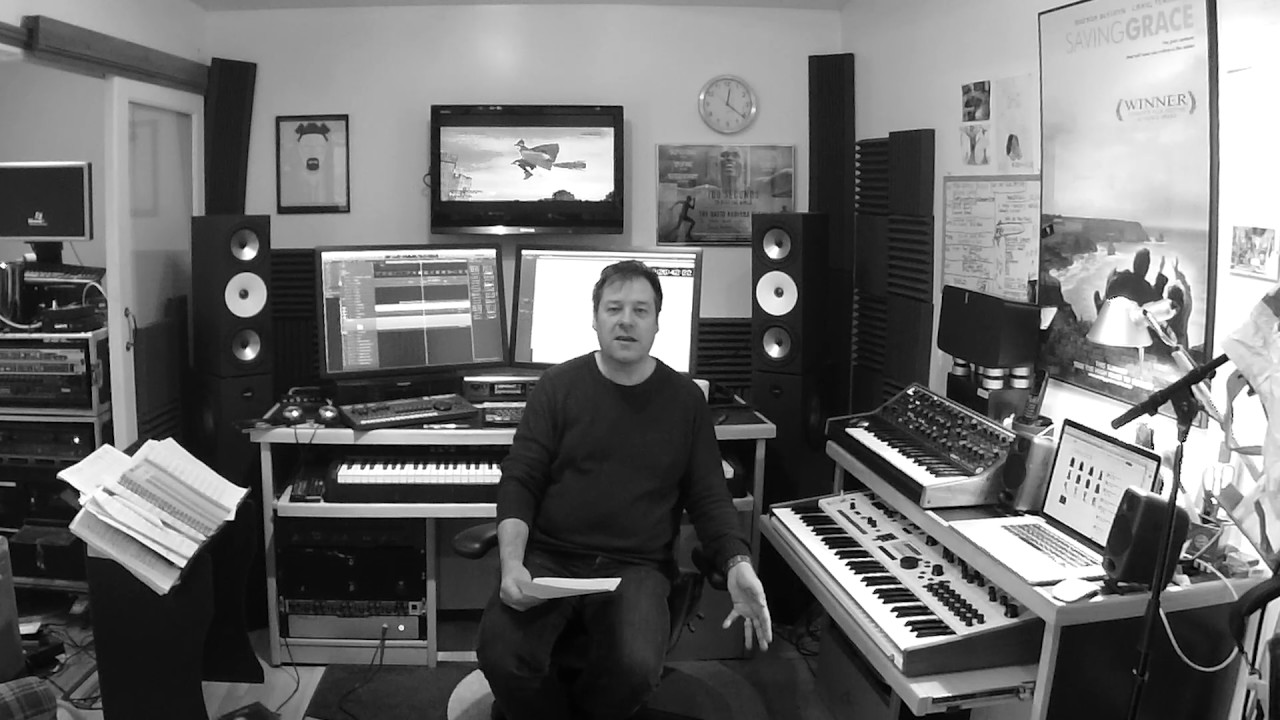 Mark Russell on Amphion studio monitors in his music composing setup | Amphion Loudspeakers