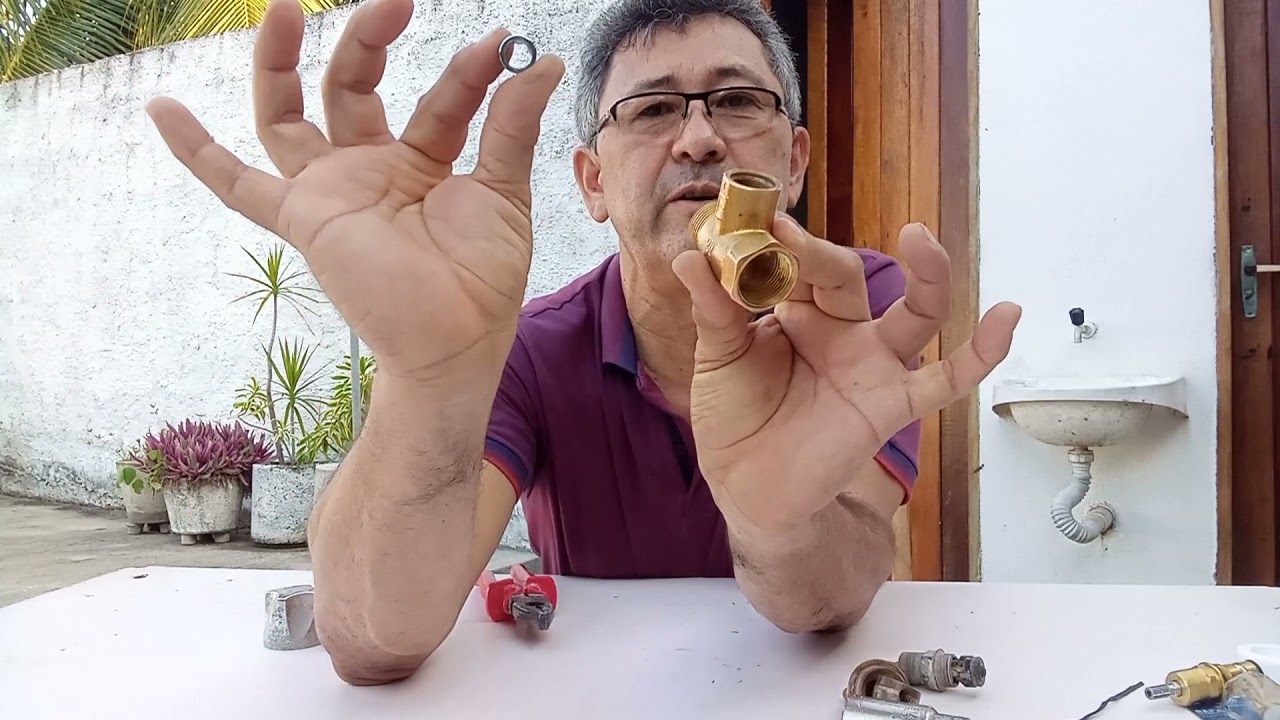 Como substituir reparo do registro de press&atilde;o por quarto de volta (Fabrimar).