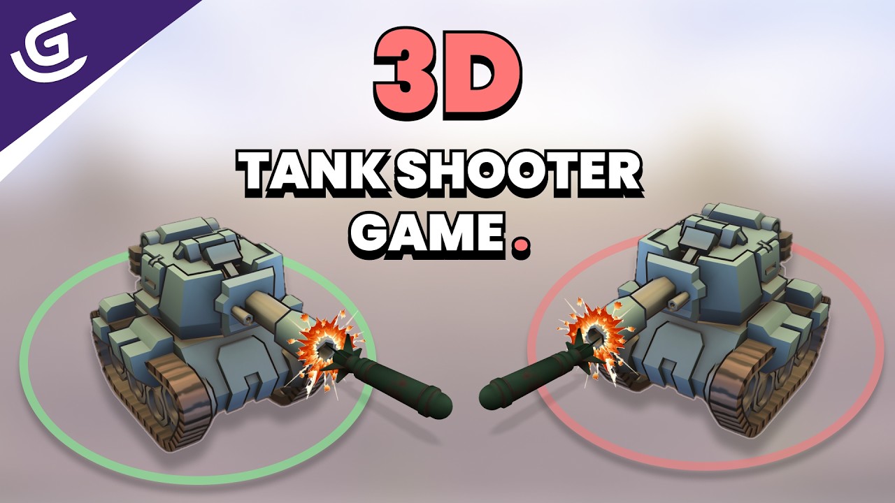 GDevelop 3D стал ещё проще! Создайте свою первую 3D-игру-стрелялку про танки
