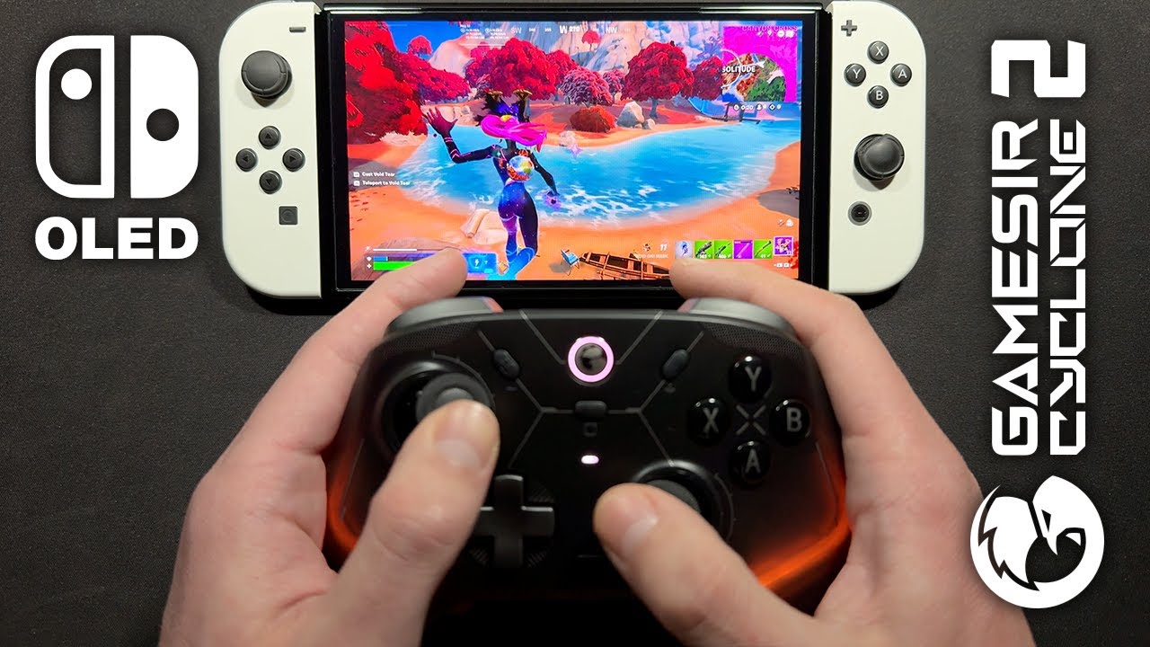 Fortnite on Nintendo Switch OLED #416 (GAMESIR CYCLONE 2 UNBOXING + GAMEPLAY)