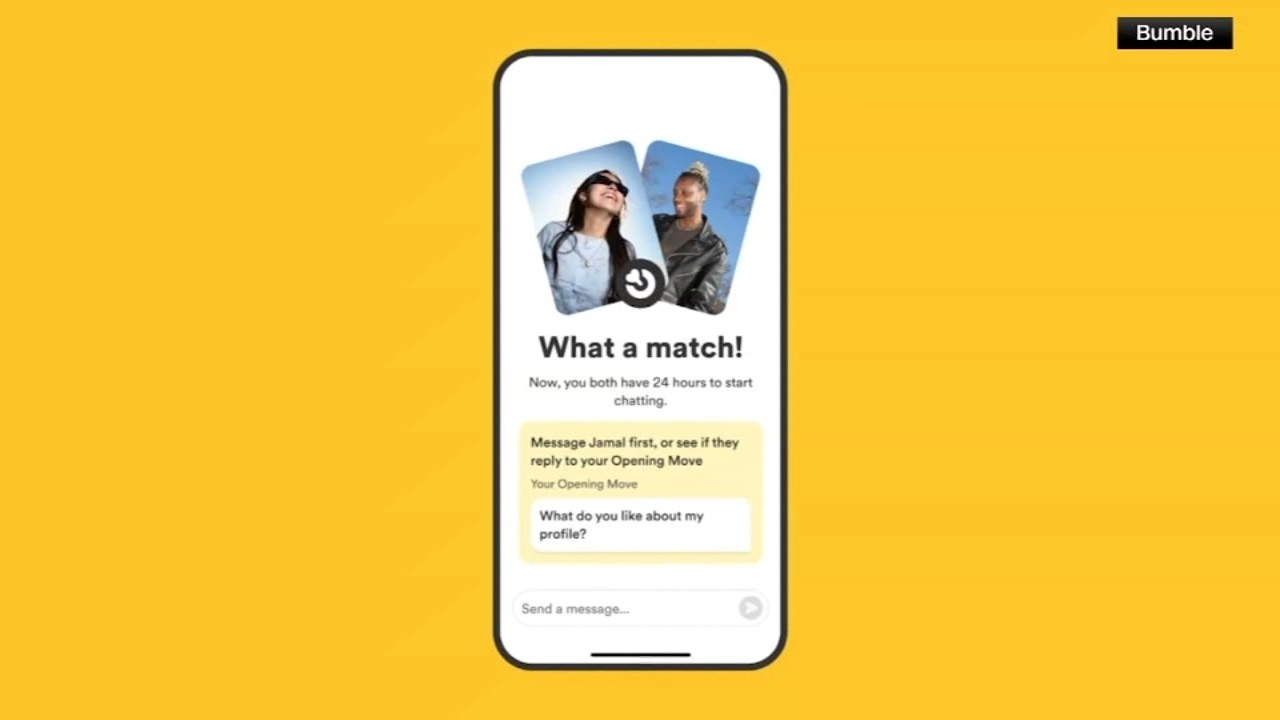 Приложение для знакомств Bumble отказывается от функции свайпа и внедряет ИИ-помощника для подбор...