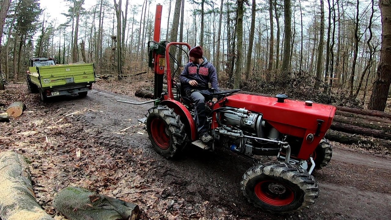 Farm Vlog #69 Mit Case ih & Schanzlin Brennholz aufarbeiten.  (Case IH/Schanzlin/Fliegel/Thor)