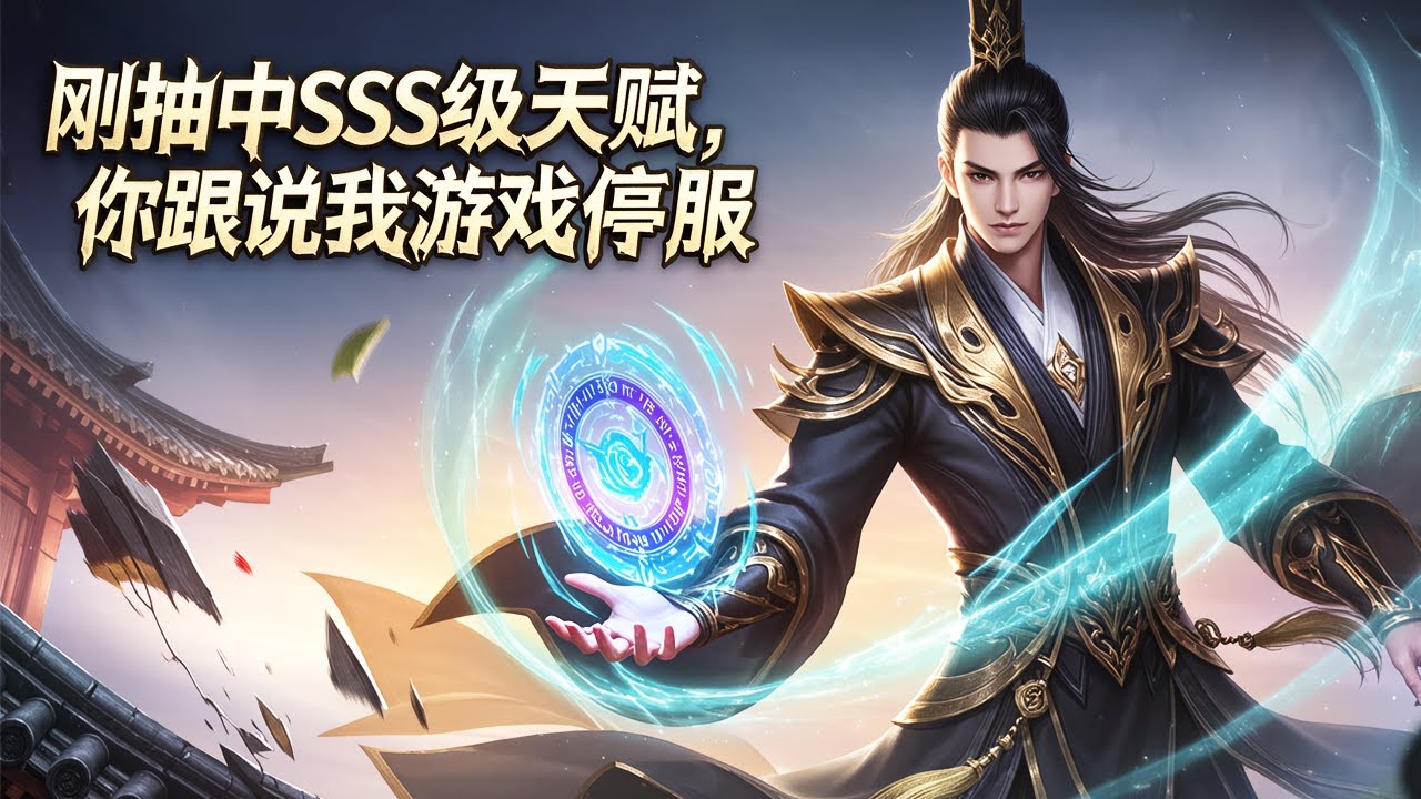 🔥【首播】《刚抽中SSS级天赋，你跟我说游戏停服》💥第1~205章节： 云澈穿越到了游戏世界，还成了秦王府的赘婿。濒临死亡之际，天赋神来之手显威，云澈幸运获得了对方的双修之法。#ai漫画   &lrm;