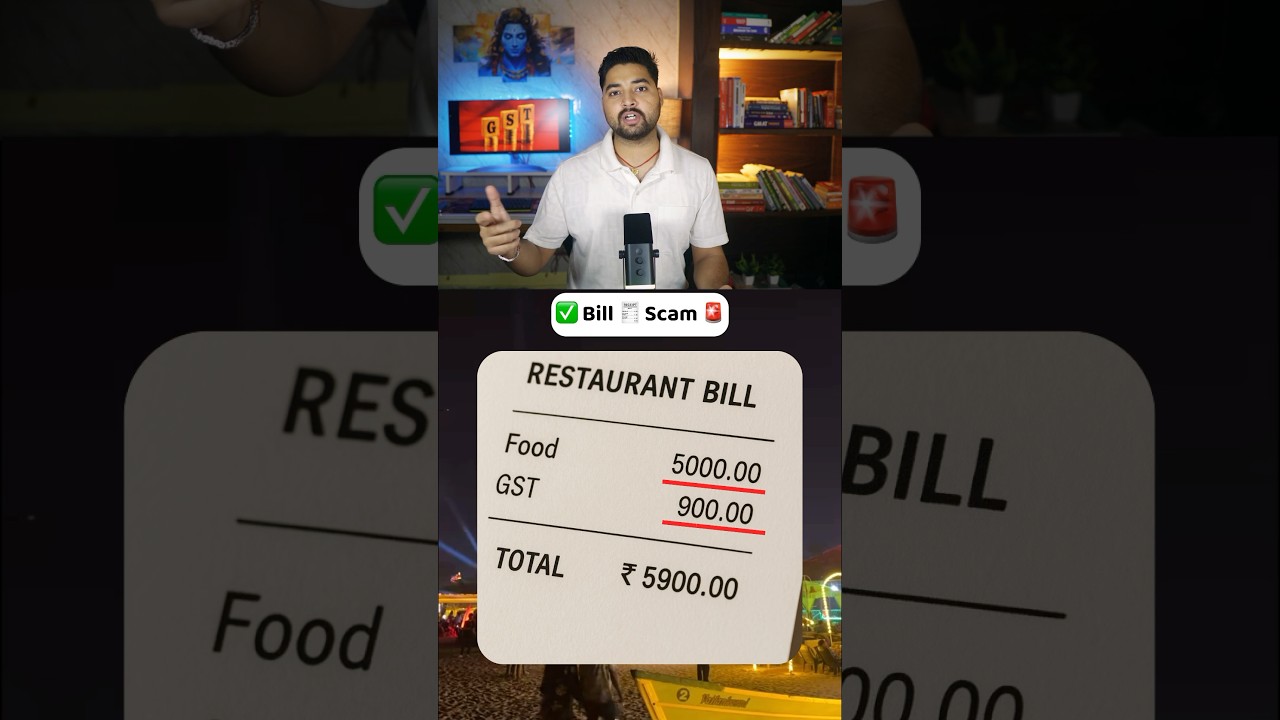 Don&rsquo;t Pay GST in Restaurants ❌ #shorts
