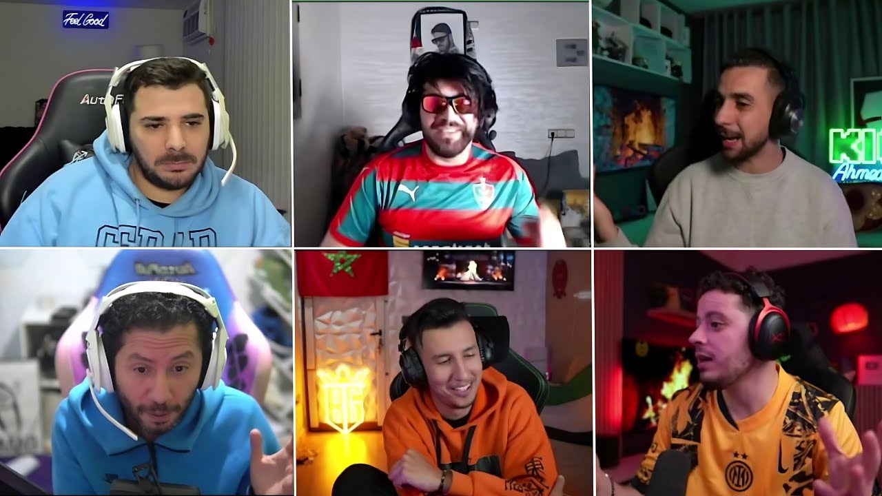 NAHOULE82 X ILYAS X VODKAFUNKY X BOUGASSAA X SABIRI X DANAS FULL STREAM