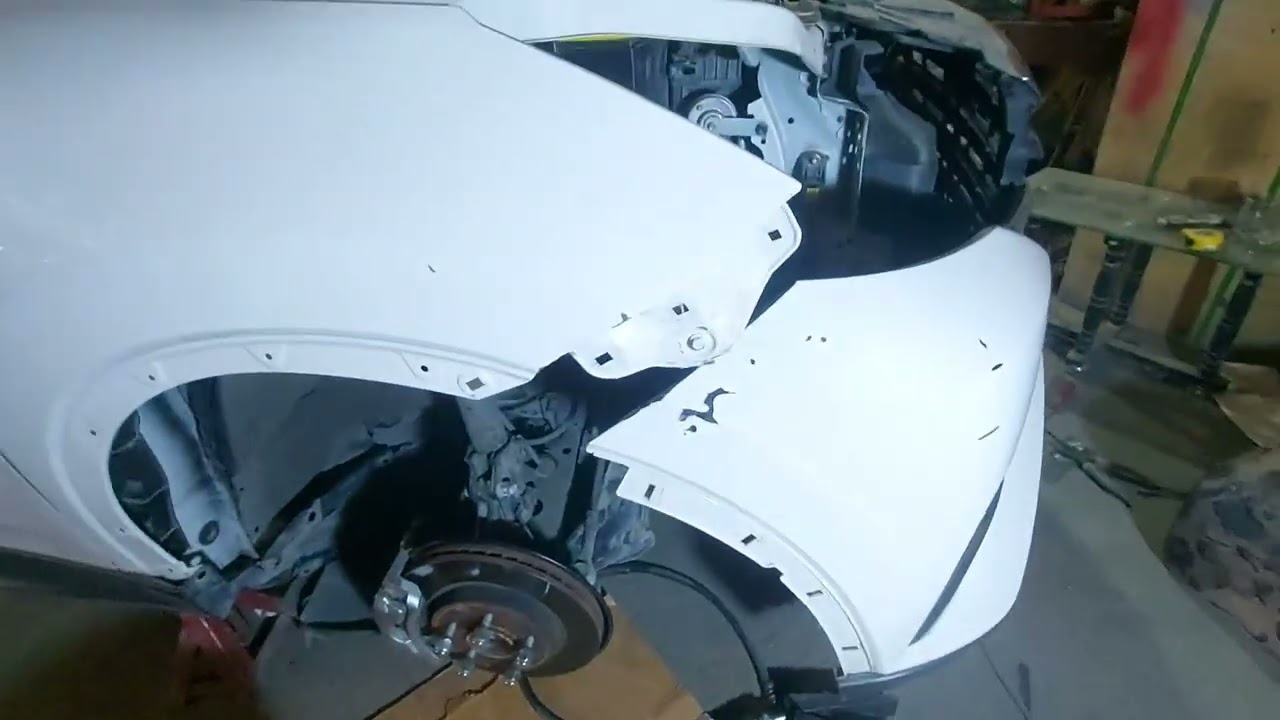 TOYOTA RUSH HOW TO DENT REPAIR WITHOUT PAINT RIGHT SIDE FRONT FENDER #2024 #cardentrepair