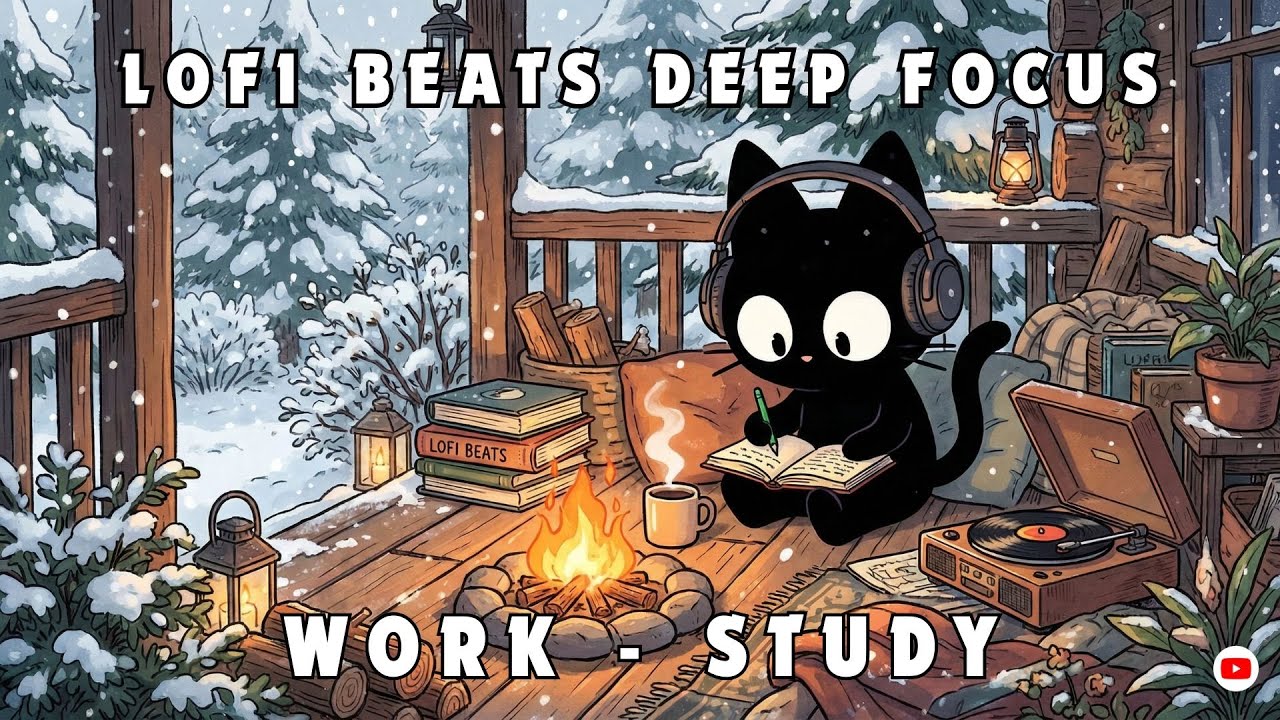 LOFI BEATS DEEP FOCUS WORK - STUDY 📚💼 Concentration Music for Productivity & Intense Focus Sessions
