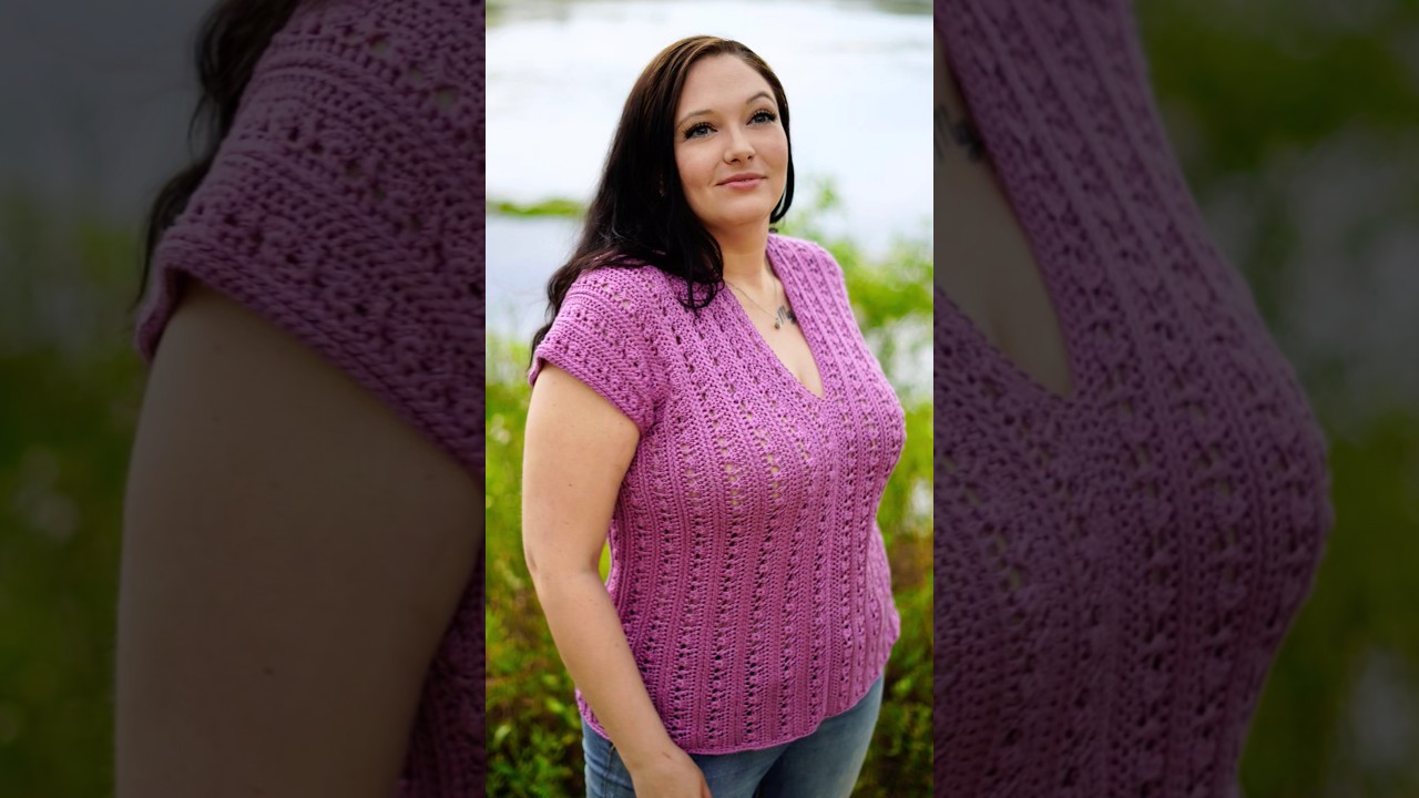 Want to test this #crochet #summer  #top #boho #sizeinclusive #pattern by @JourneyChanelDesigns  🔗👇🏻