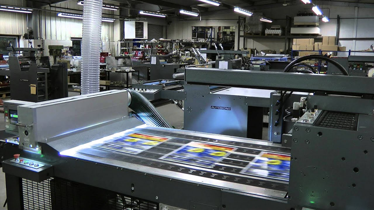 Autobond 76 RUVH - UV roller coating B1 portrait Heidelberg feeder