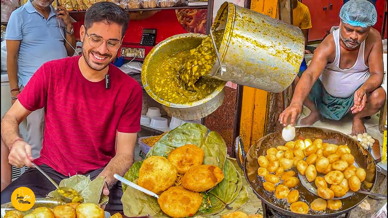 Handsome CA Selling Kolkata Style Cheapest Club Kachori Rs. 10/- Only l Kolkata Street Food