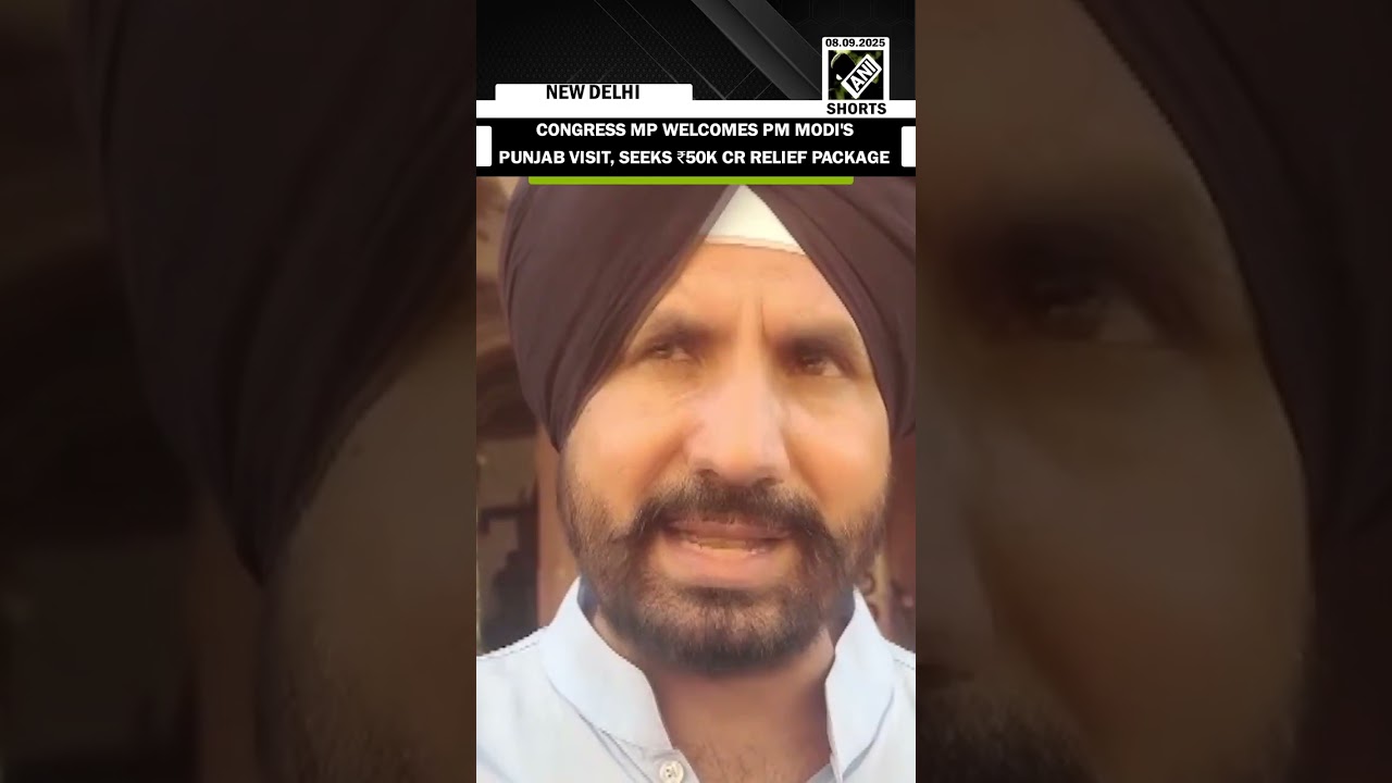 Congress MP Warring urges PM Modi to announce ₹50K Cr flood relief during Punjab visit