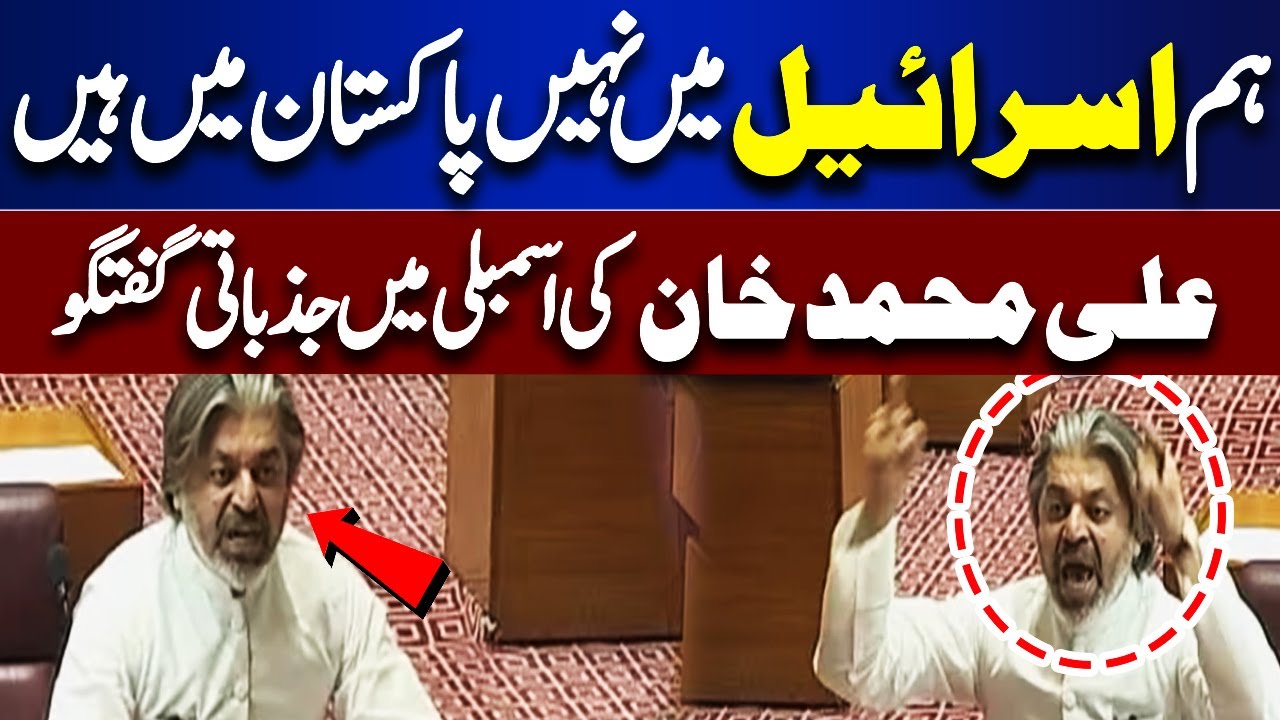PTI Jalsa: Ali Muhammad Khan's Blistering Speech in National Assembly After PTI Members Arrested