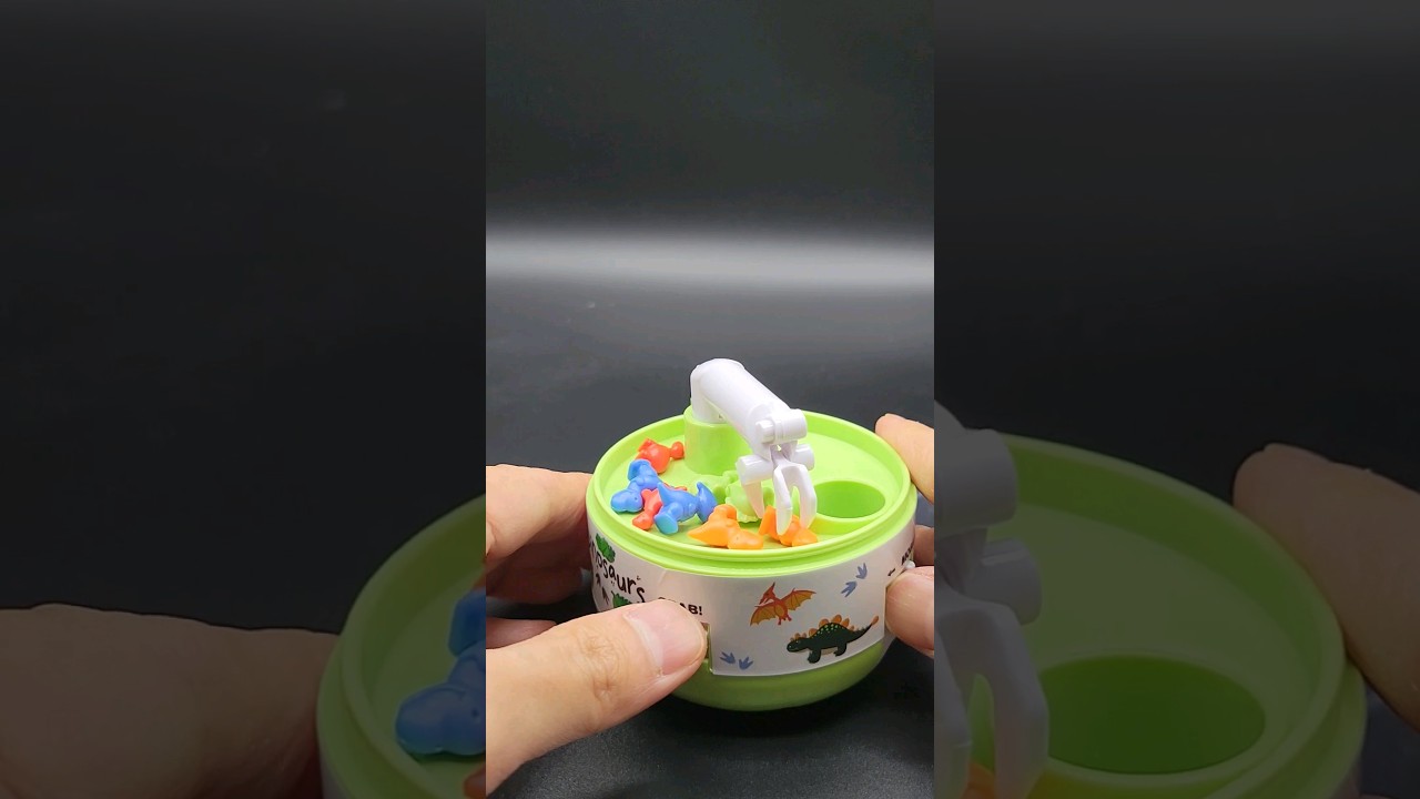 Mini Dinosaur Claw Game! #60secondtoyreview