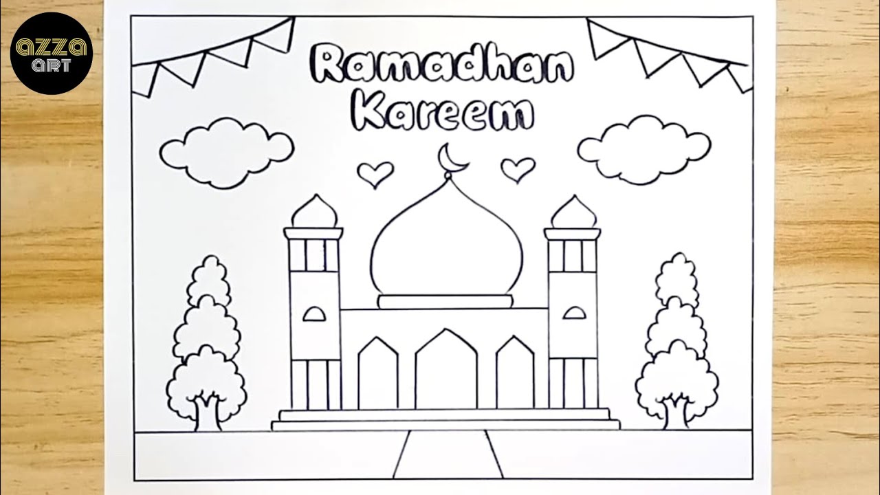 KEREN BANGET‼️ CARA MEMBUAT POSTER PAWAI RAMADHAN 2026 🔴 MENGGAMBAR POSTER RAMADHAN 2026