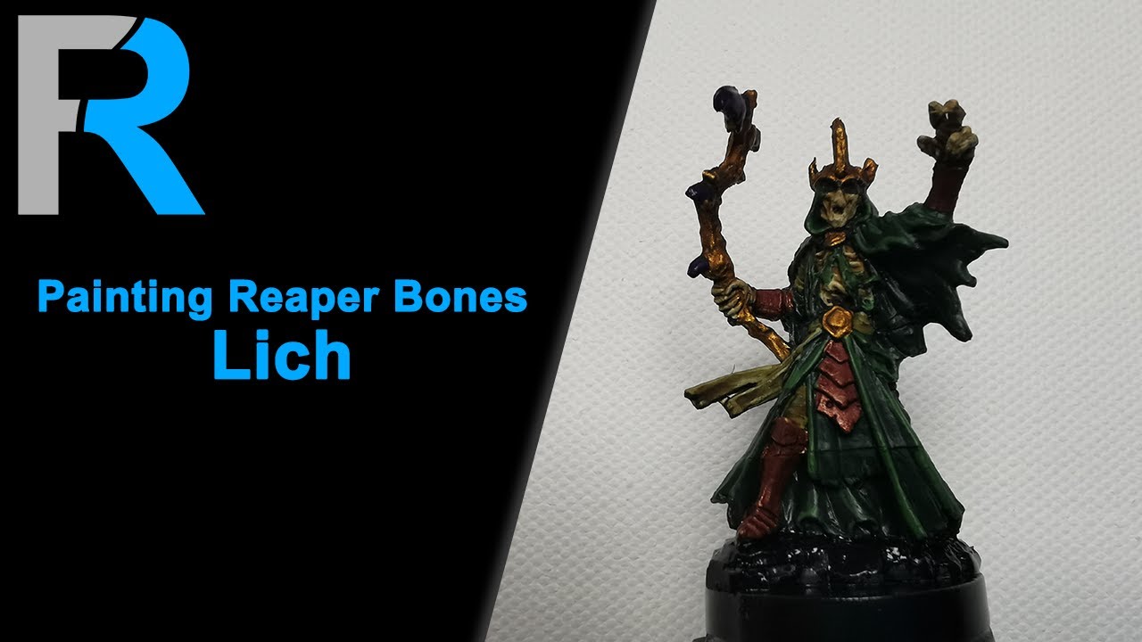 Painting Reaper Bones - Lich