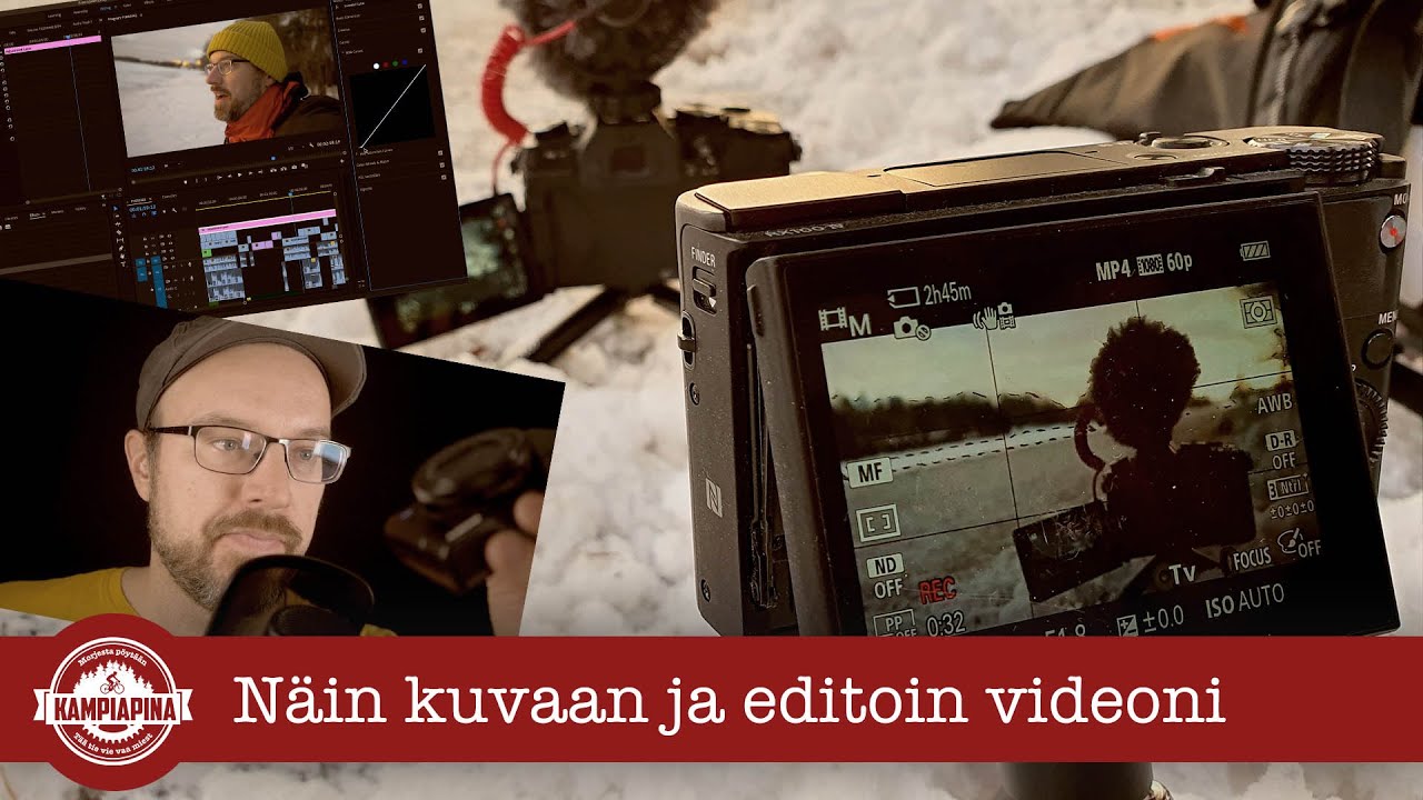 Näin syntyy pyöräilyvideo - kuvaus ja editointi
