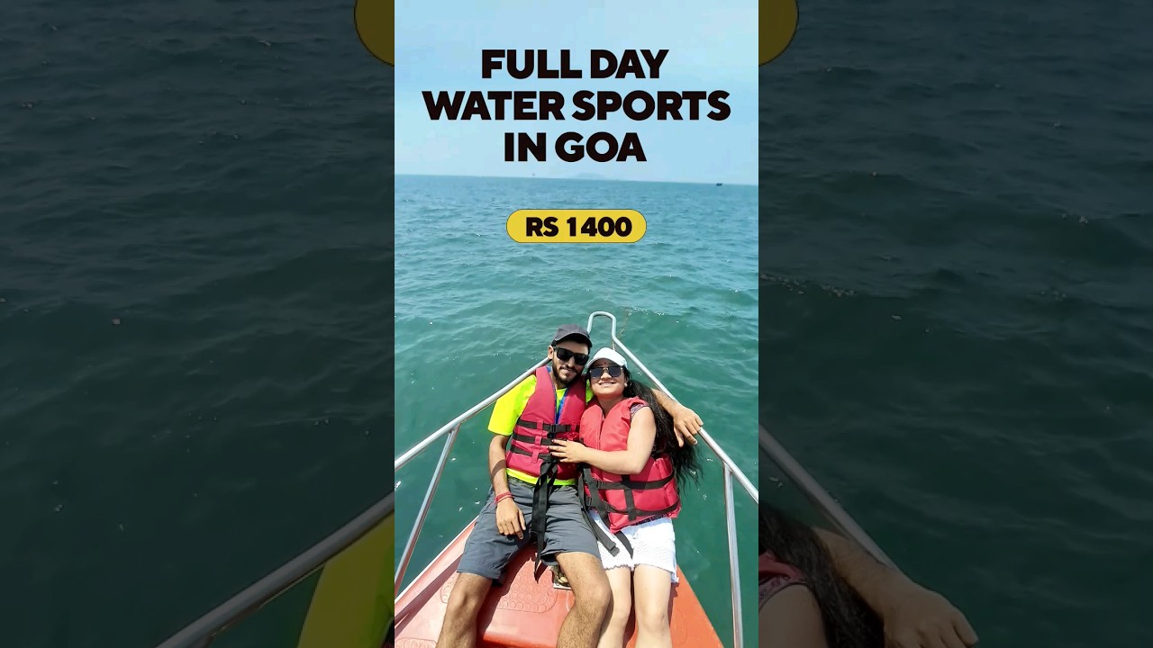 full day water sports in Goa beach