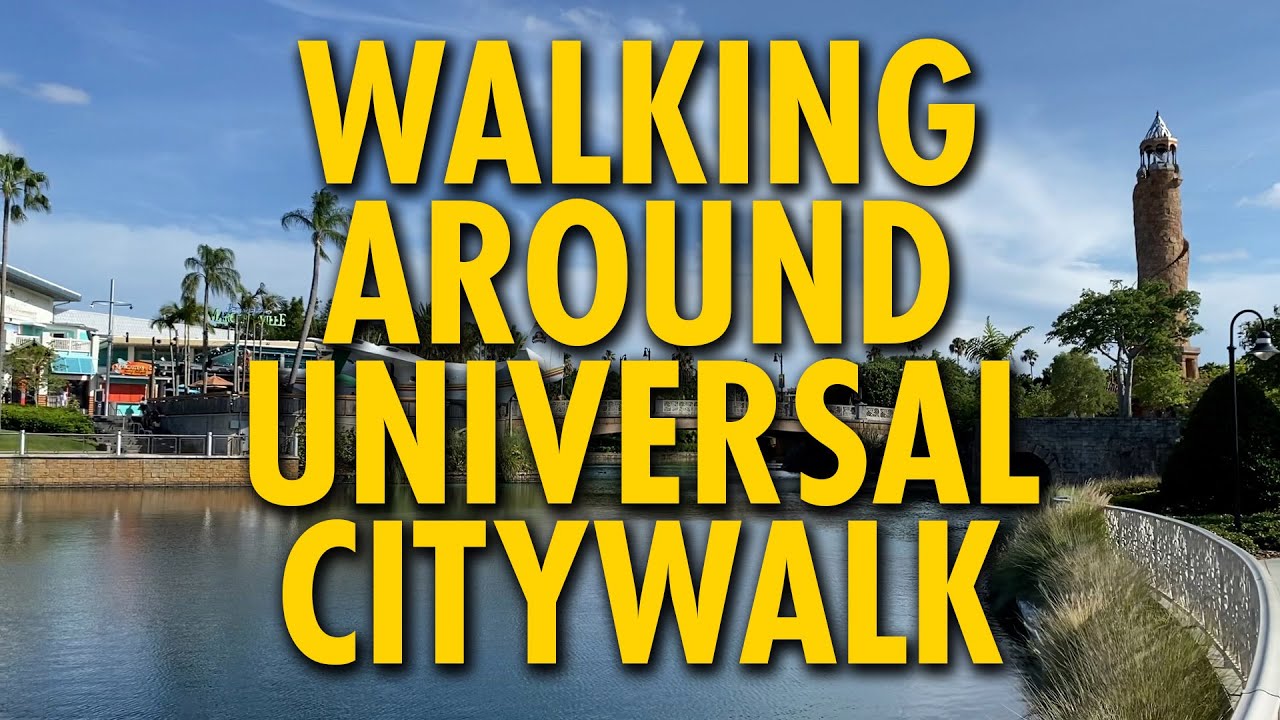 Taking a Walk Around Universal CityWalk | Universal Orlando