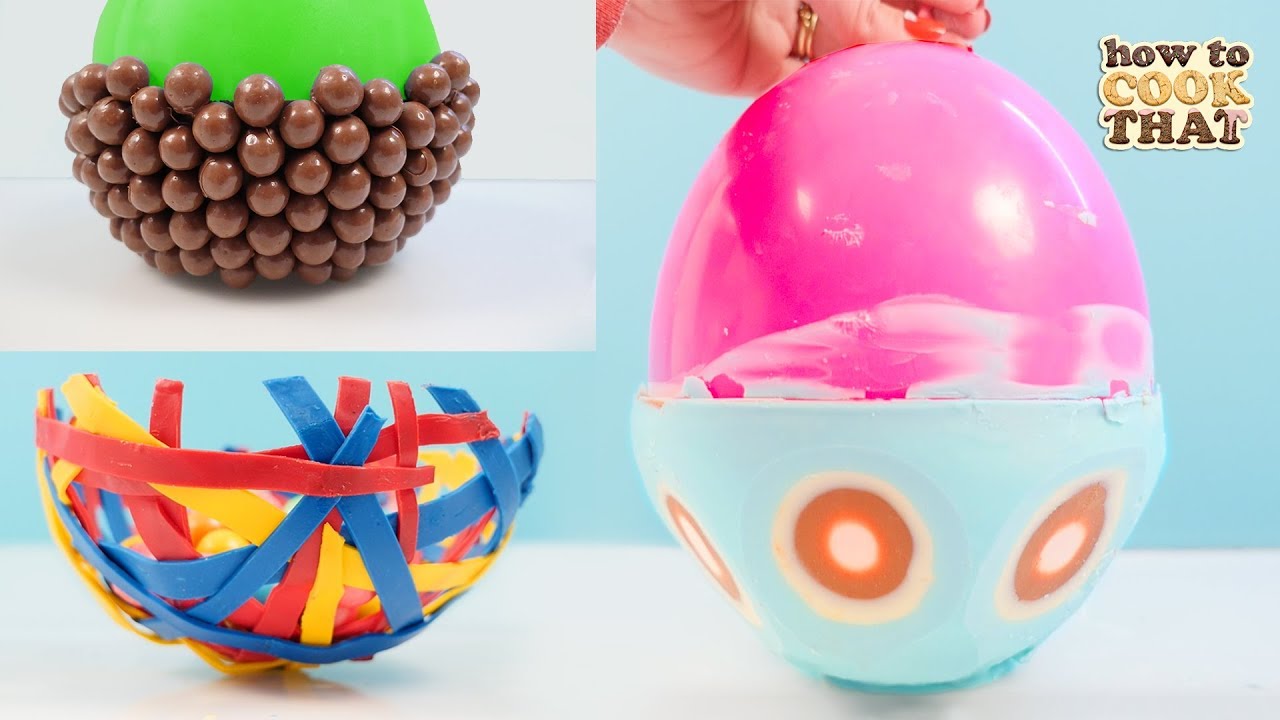 How to make INCREDIBLE chocolate balloon bowls