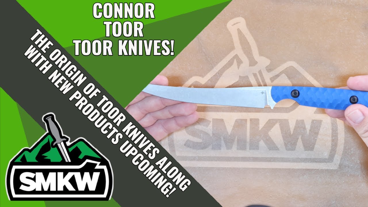 NEW!  TOOR KNIVES WITH CONNOR GIVEAWAY!!!