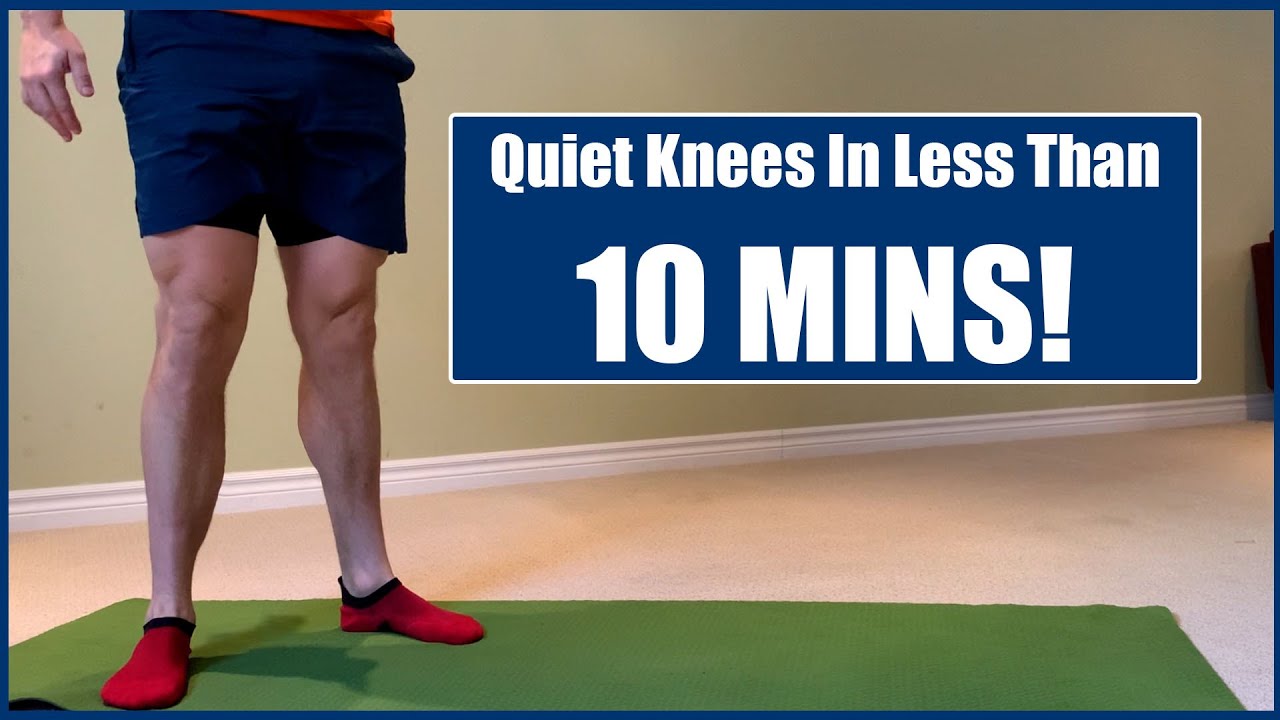 CLICK-FREE KNEES IN 10 MINUTES OR LESS! | Fast Results & No Major Equipment Necessary
