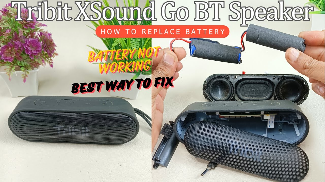 Беспроводная колонка Tribit XSound Go | Разряженная батарея | Колонка не работает | Лучший способ...