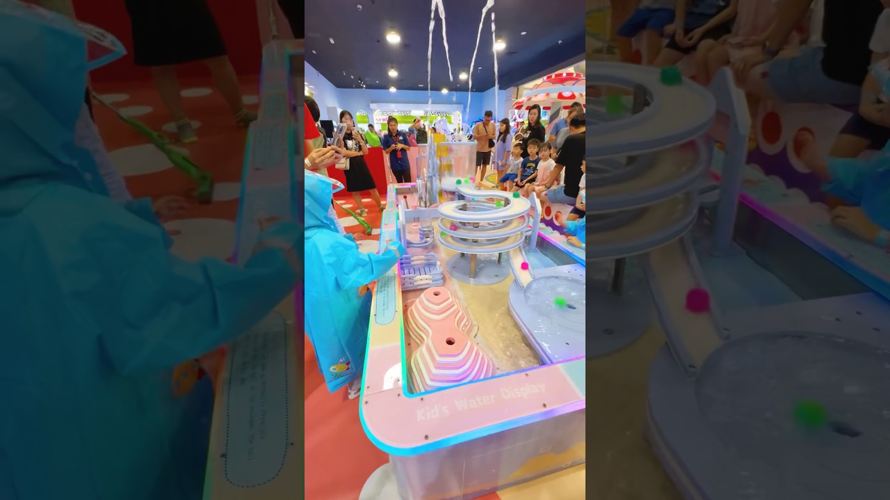Splash Fun at Noble Kids Playland | Interactive Water Play #WaterPlay #KidsFun #indoorplayground