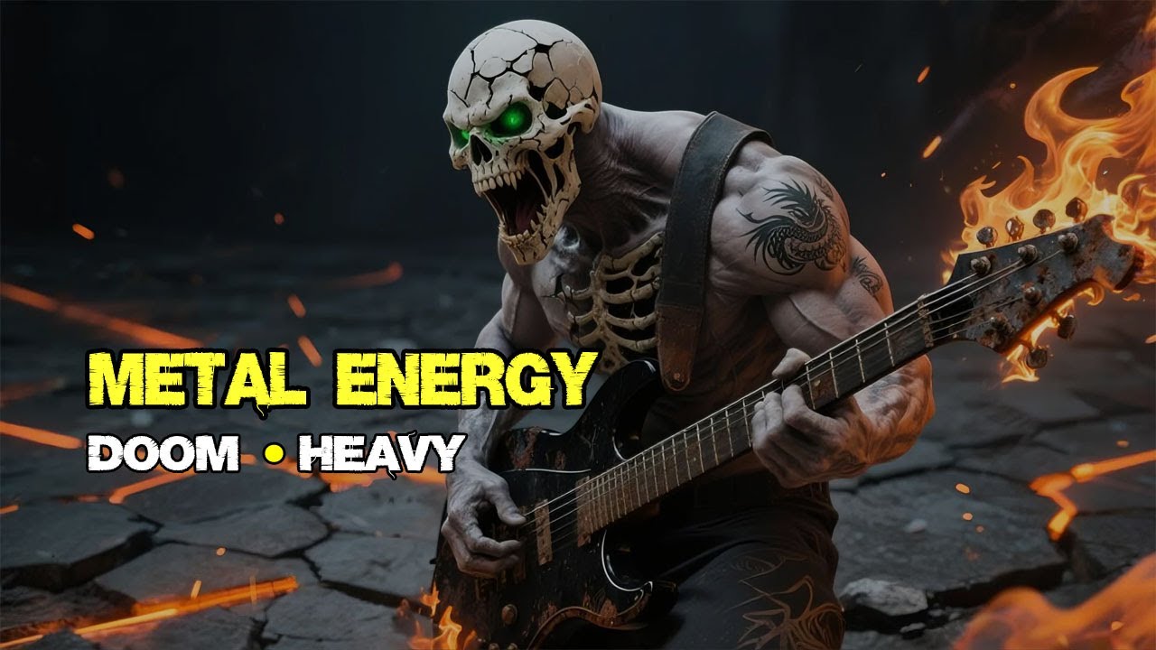 Brutal Metal Energy &ndash; Violent Riffs & Relentless Power | Doom Metal 💀 Heavy Metal Instrumental