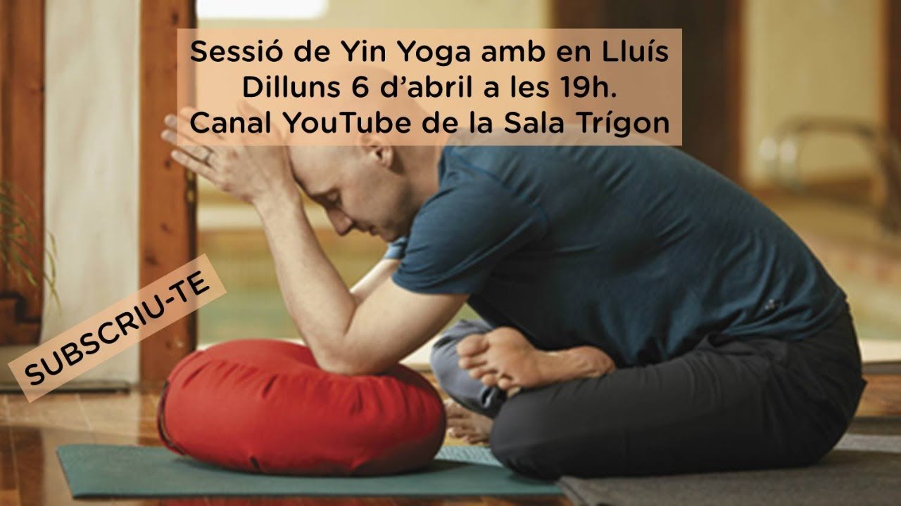 Sessió de Yin Yoga amb en Lluís