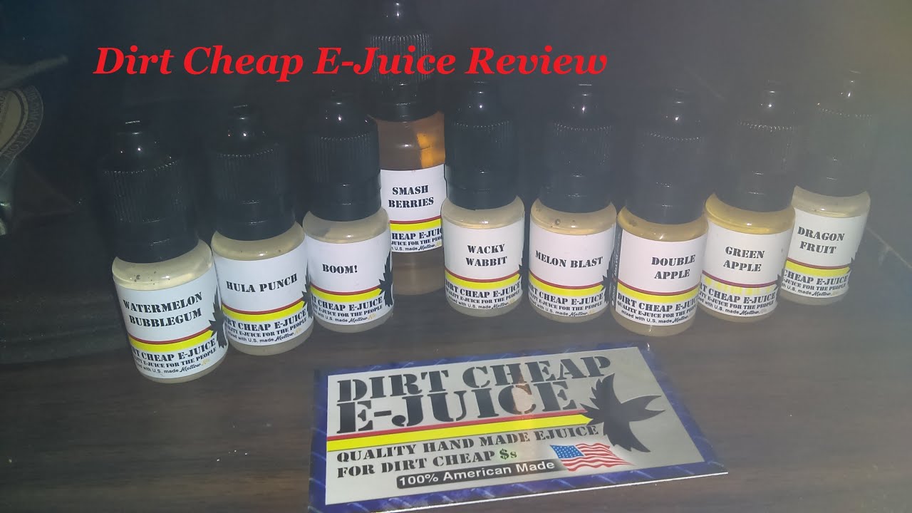 Dirt Cheap Ejuice: Cereal Flavors