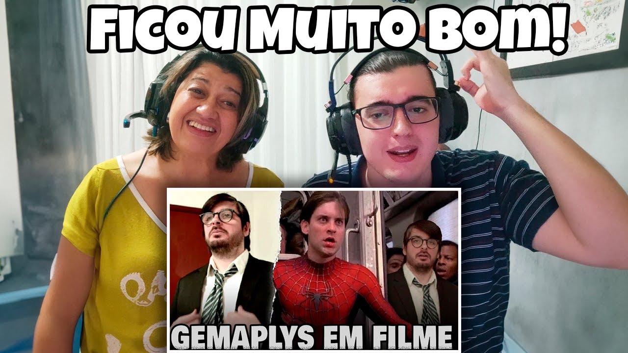 SIMPLESMENTE GENIAL... - me inseri em filmes famosos [@GEMAPLYS] *REACT *