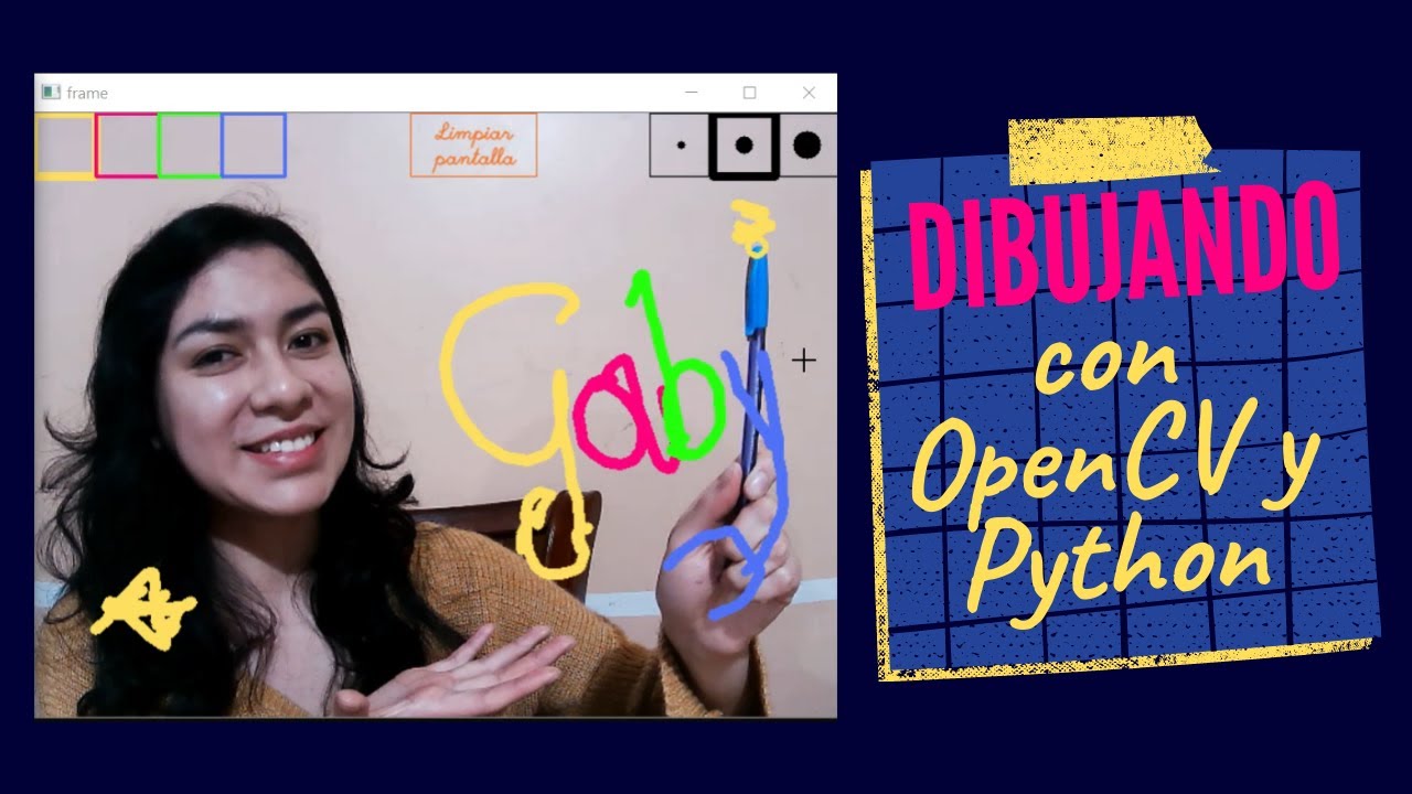 🖊️ Marcador o Lápiz virtual | OpenCV - Python