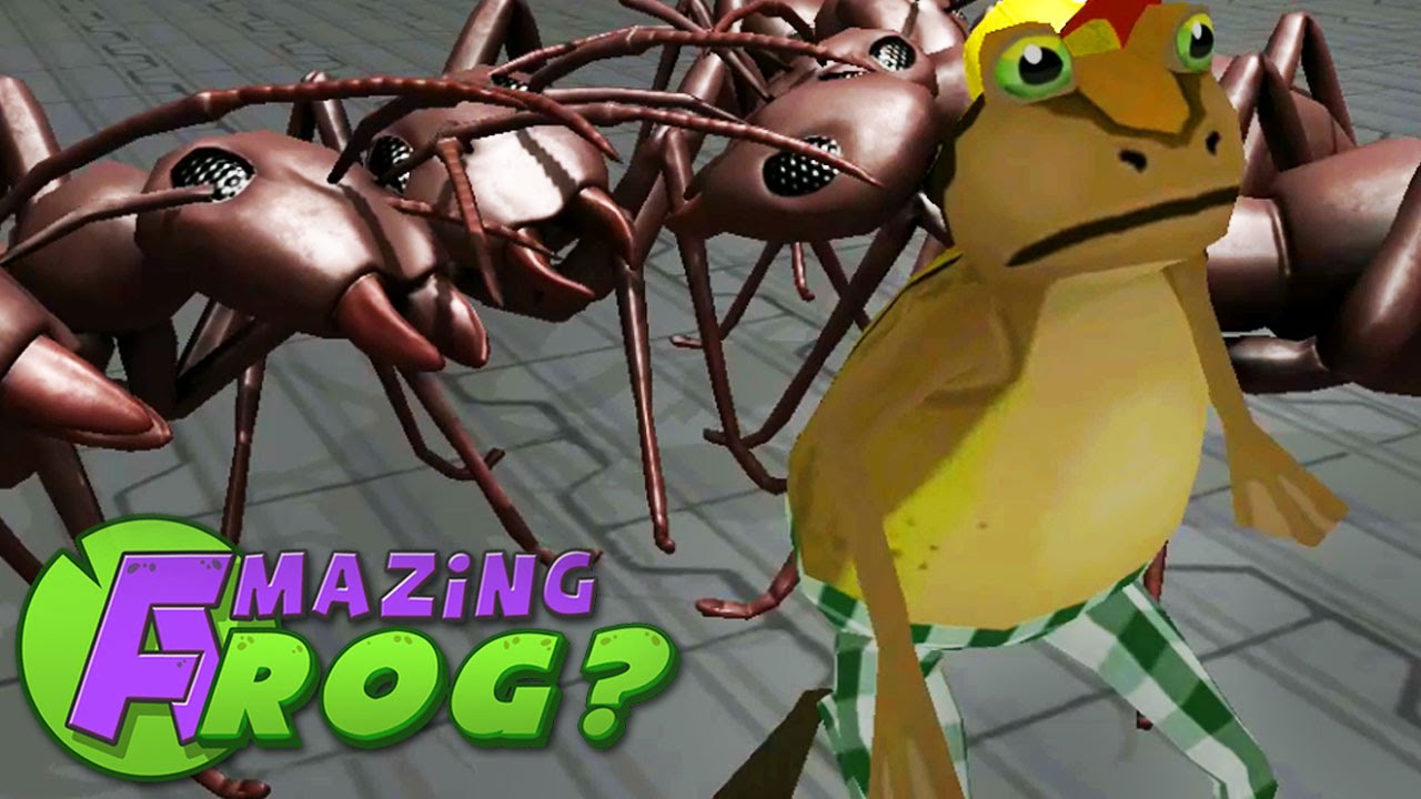 GIANT ANT ATTACK - Amazing Frog - Part 40 | Pungence