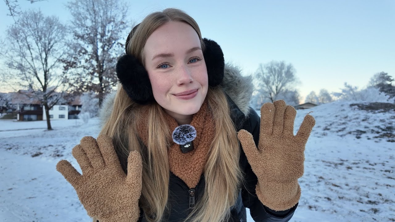 ASMR Snow-Walk im Winterurlaub 🥶❄️