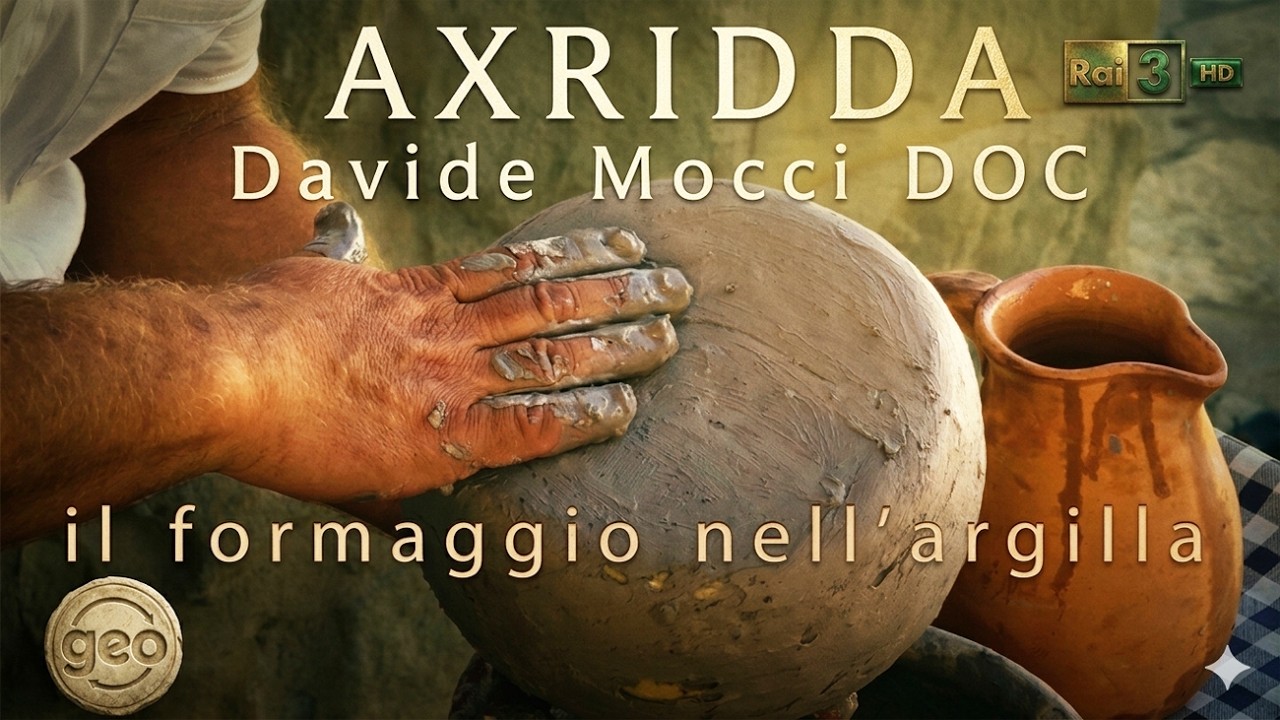 FORMAGGIO NELL'ARGILLA - AXRIDDA #davidemocci  DOC RAI GEO - SARDEGNA SARDINIA - RAI PLAY
