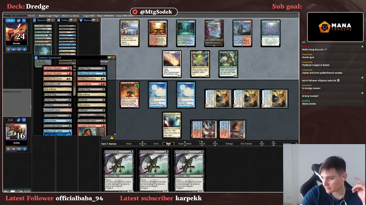 SodekMTG Stream 10.02.2022 - Dredge