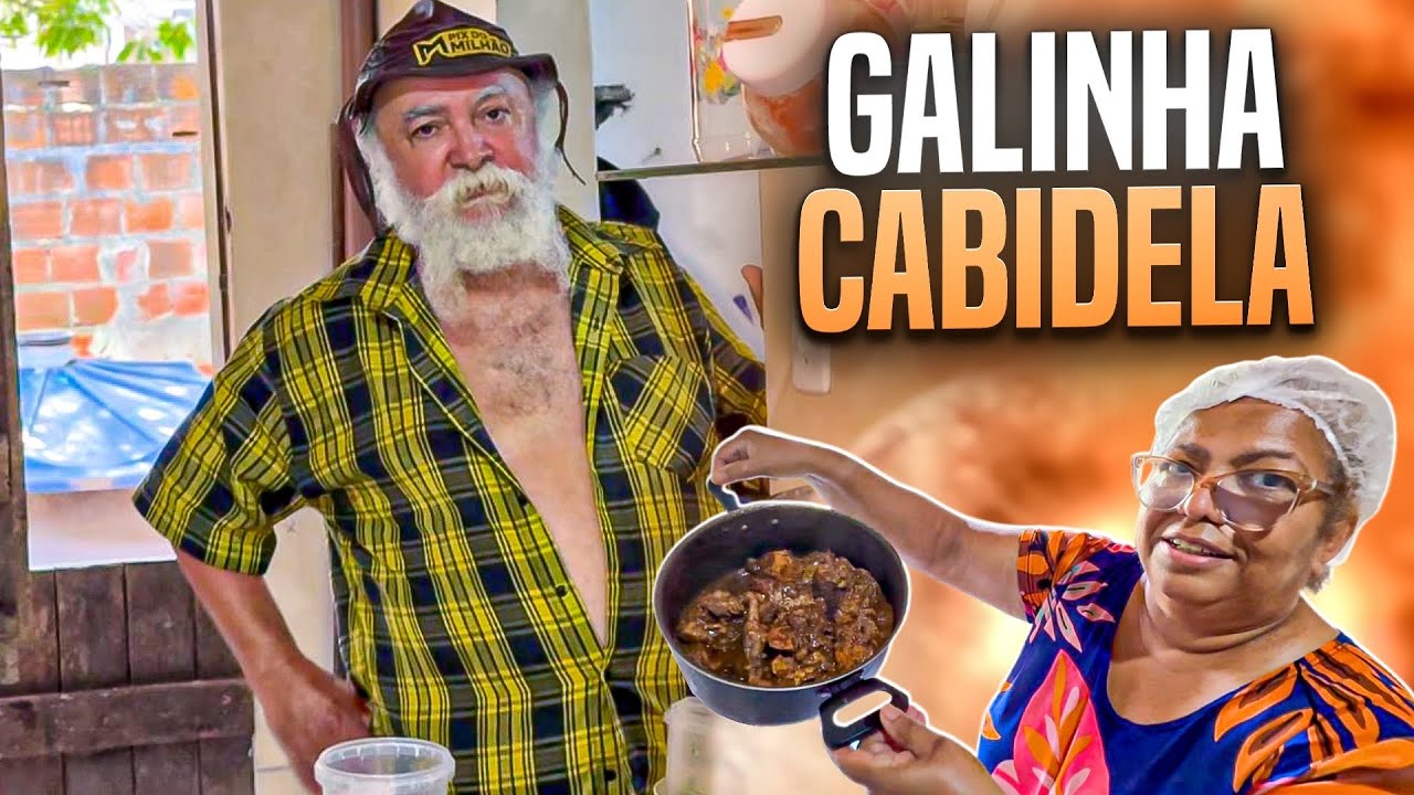 DONA ZAZA ENSINOU COMO FAZER GALINHA CABIDELA | RECEITAS DA ZAZA 
